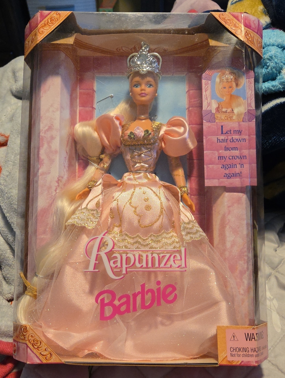 1997 Rapunzel Barbie New In Box